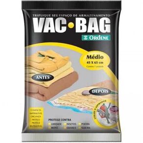 SACO PARA ARMAZENAGEM A VÁCUO VAC BAG MÉDIO (55200) - ORDENE