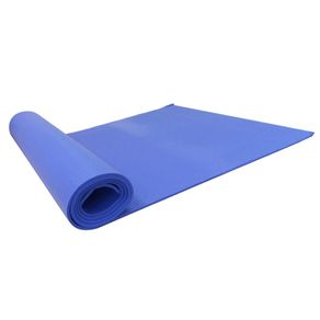 TAPETE YOGA 0,61 X 1,73CM LISO AZUL