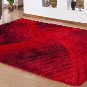 TAPETE SILK HIMALAYA 2,00 X 3,00 DES 002 - NIAZITEX Vermelho