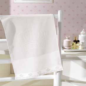 TOALHA DE LAVABO VELOUR BABY CLASSIC 0,30X0,45 BRANCO