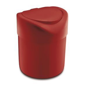 LIXEIRA PREMIUM VERMELHO 4 LITROS (UZ363-VM) - UZ UTILIDADES