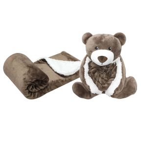 EDREDOM INFANTIL ANIMALS 0,76 X 0,90 URSO