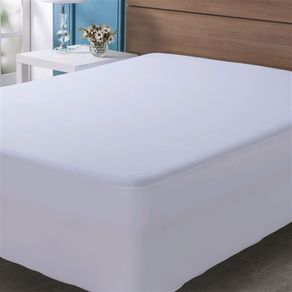 PROTETOR DE COLCHAO COTTON PLUS SOLTEIRO 1,00 X 2,00 + 30CM BRANCO