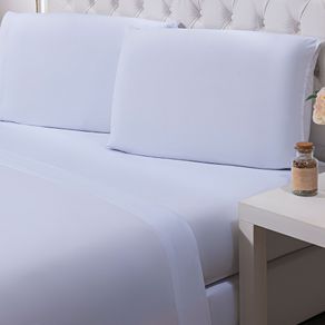 Jogo de Cama Percal Soft 300 Casal BRANCO