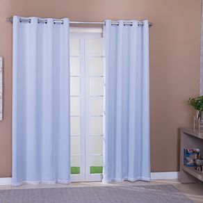 CORTINA BLACKOUT VOIL DUPLEX 5,40 X 2,60 BRANCO