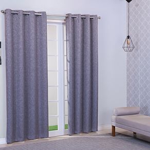 CORTINA BLACKOUT LINEN 5,40 X 2,60 CINZA