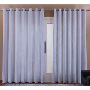 CORTINA DUPLEX VESUVIO 2,80 X 1,80 CINZA