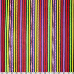 TECIDO TRICOLINE INFANTINO LG 1,49 61942 RAYAS MULTICOLOR VAR. 2