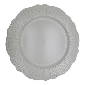 Sousplat Roma 33cm PRATA