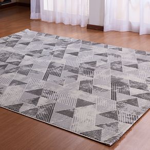 TAPETE RIMINI 3,00 X 4,00 DES 003/CINZA