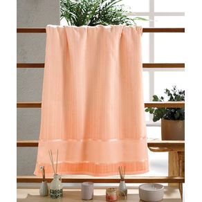 Toalha de Banho Para Bordar Velour Bella 0,70 X 1,40 PESSEGO