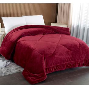 Edredom Capetown Queen 2,20 X 2,40 Vinho/unico