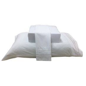 JOGO DE CAMA PERCAL SOFT 300 BASICS KING BRANCO