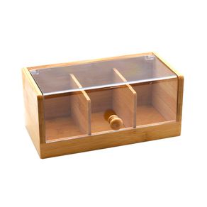 CAIXA CHA BAMBOO