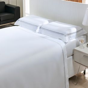 Jogo de Cama 300 Fios Roma Casal Claro/unico