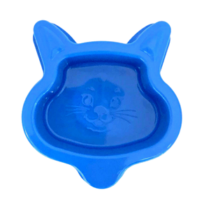 Comedouro Cat Funny 150 Ml Azul