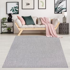 Tapete Sisal Salinas 2,50 X 3,00 Prata