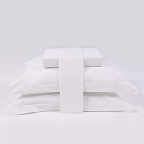 Jogo de Cama 200 Fios Essential Queen Branco/unico
