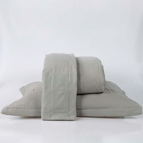 Colcha Barcelona 2,80 X 2,60 King Prata