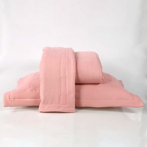 Colcha Barcelona 2,40 X 2,60 Queen Rose