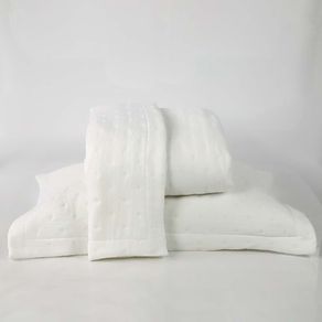 Colcha Ultrassonica Ibiza 2,20 X 2,40 Casal Branco
