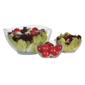 Bowl Vidro 950ml 8,5cm 17d Rd Vira Transparente