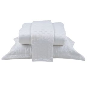 Colcha Paris Acetinada  2,20 X 2,40 Casal Branco