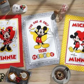 Pano Prata Est Licen Iii 45x65 Mickey e Minnie 23 (sortido) Pano Prata Est Licen Iii 45x65 Mickey e Minnie 23