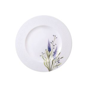 Prato Raso Tramontina Lilla Porcelana Decorada 28cm