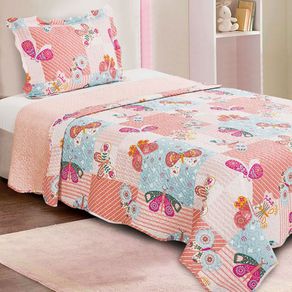 Colcha Evolution Infantil Borboleta/8709