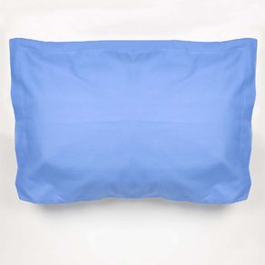 Fronha 200 Fios Essential 3 Abas Azul Indigo/unico