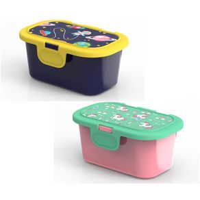 Organizador Tampa Fixa 350ml - Kids Sortido