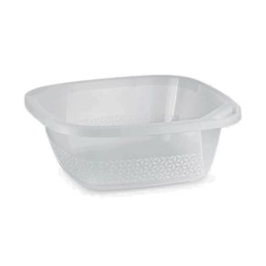 Bacia 8,5l de Plastico Transparente (uz409-tr)