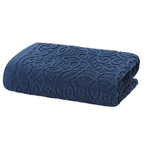 Toalha Banho Felpudo Provenca Liso 70cmx1,40m Azul Escuro 4121/unico