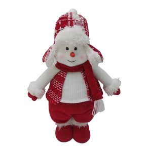 Boneco de Neve Varsovia 47x23x12cm Unico/unico Boneco de Neve Varsovia 47x23x12cm