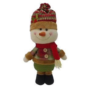 Boneco de Neve Vienna 53x23x16cm Unico/unico Boneco de Neve Vienna 53x23x16cm