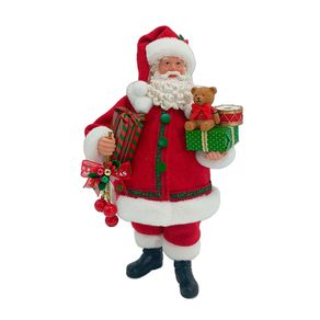 Boneco Papai Noel Elegance 28cm Des 001/unico