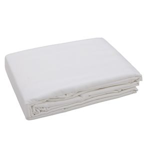 Capa P/ Duvet Liso 300 Fios 100% Alg 2,60 X 2,40 Branco/unico