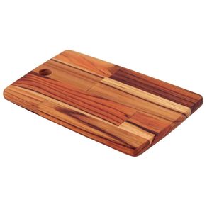 Tabua Retangularkitchen Madeira Teca 28x19 Cm