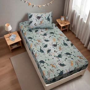 Jogo Infantil de Malha  Joy Dino Selva Verde