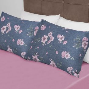 Jogo de Cama 100% Algodao Queen Sevilha