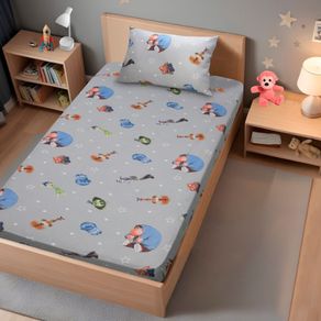 Jogo de Cama Kids Solteiro Divertidamente