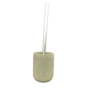 Escova Sanitaria Stripes Bege/unico