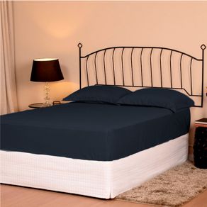 Jogo de Cama Essence Simples King Preto/unico