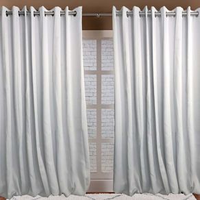 Cortina Blackout 70% 5,40x 2,60 Branco