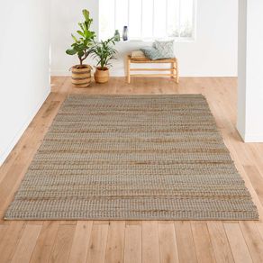Tapete Juta Kilim Stripe 2,50x 3,00 Bege