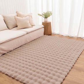 Tapete Pele Bubble 1,00x 1,50 Bege