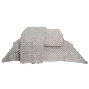 Colcha Ultrassonica Estocolmo 2,80x 2,60 King Prata