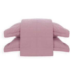 Colcha Barcelona 3,00 X 2,80 S.king Rosa Antigo