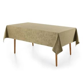 Toalha Mesa Jacquard Nature Katherine  1,60x2,70 Verde Oliva 10253